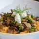 Mushroom with couscous